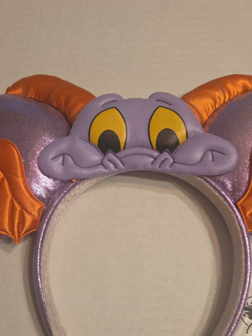 Disney Epcot Figment Adult Minnie Ears Headband - Picture 2 of 5